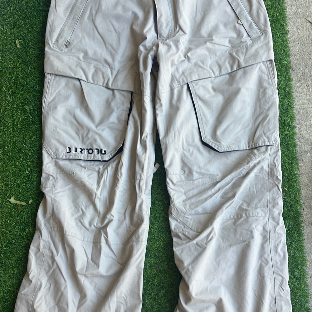 Burton Light Gray Cargo Pants
